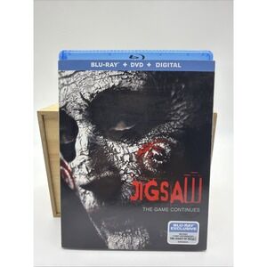 Jigsaw Blu-ray DVD 2017 Horror Movie Lionsgate Saw Series Michael Spierig R